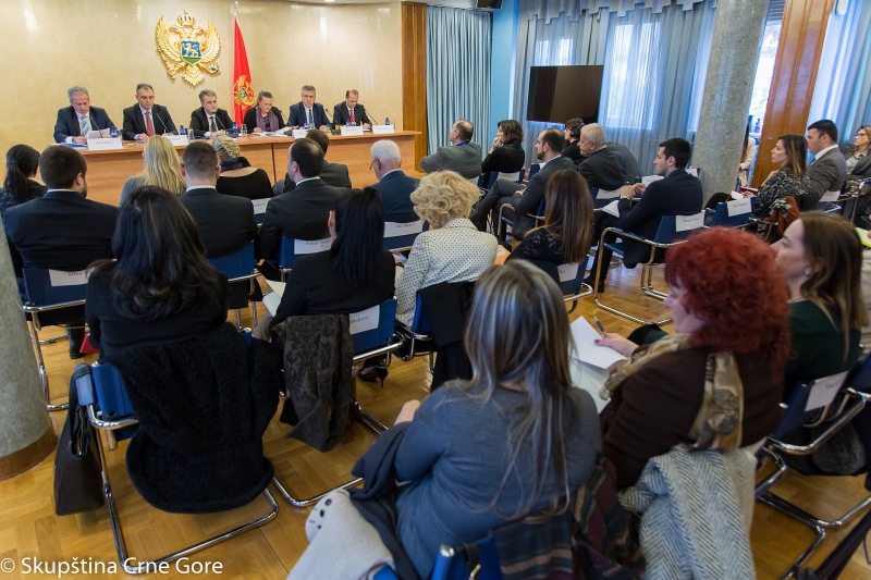 Održana Prva zajednička sjednica Odbora za zdravstvo, rad i socijalno staranje, Odbora za politički sistem, pravosuđe i upravu i Odbora za rodnu ravnopravnost Skupštine Crne Gore